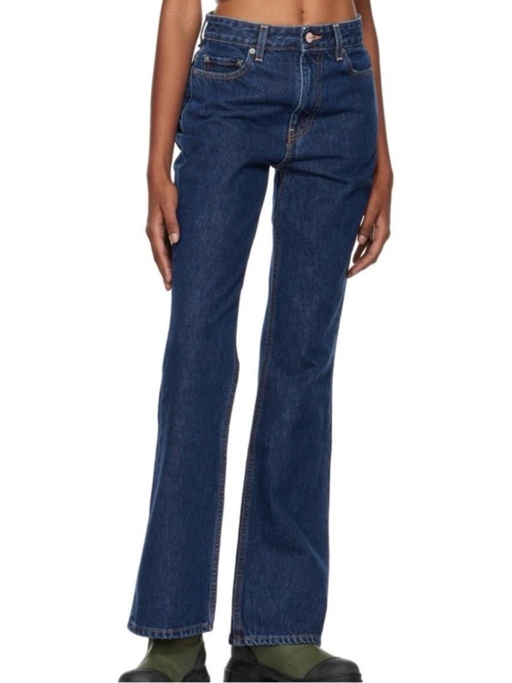 Ganni Rigid Denim Betzy Jeans
